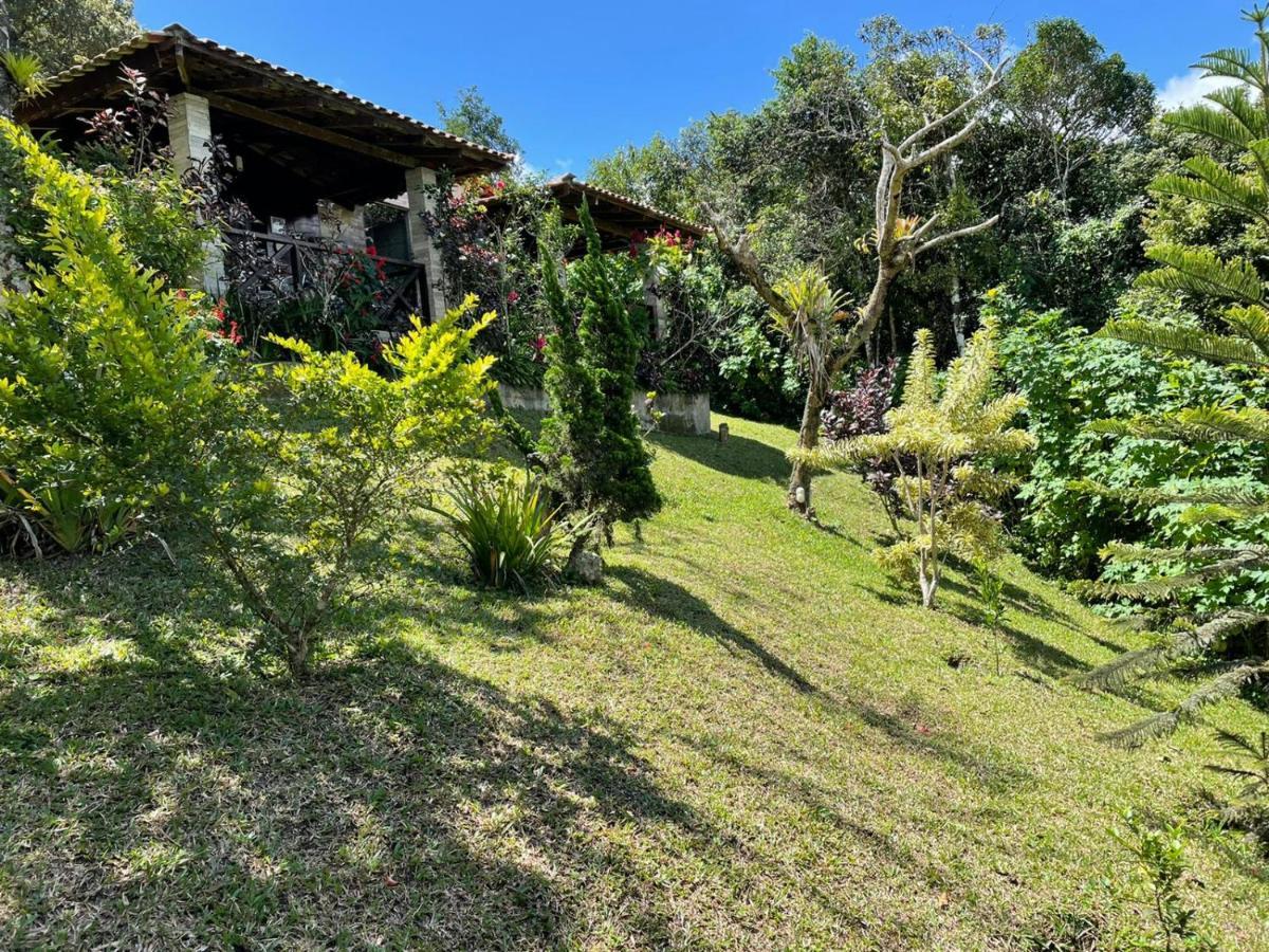 Chale Romantico , Rustico E Vista De Tirar O Folego Villa Guaramiranga Buitenkant foto