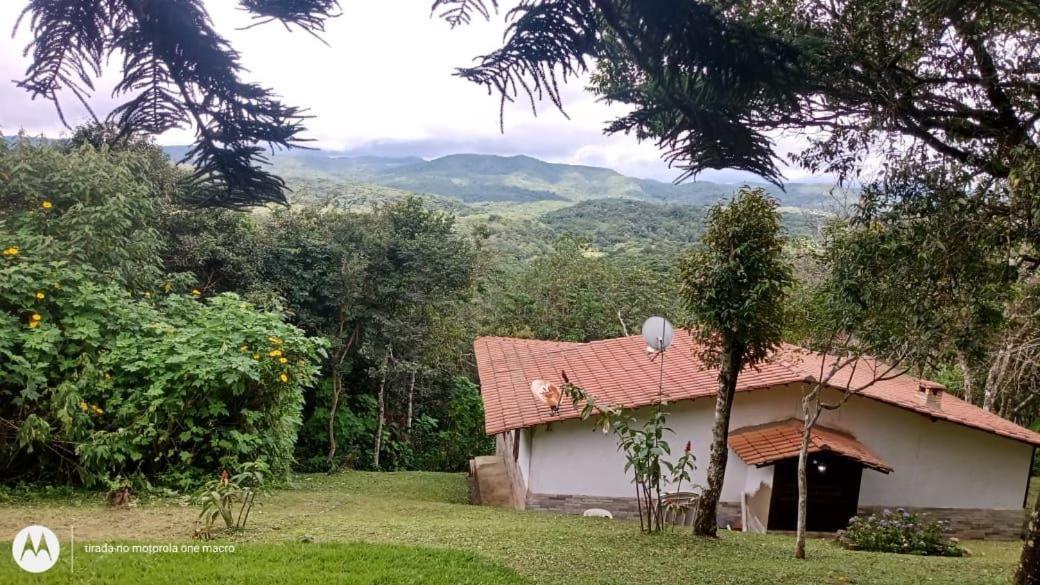 Chale Romantico , Rustico E Vista De Tirar O Folego Villa Guaramiranga Buitenkant foto