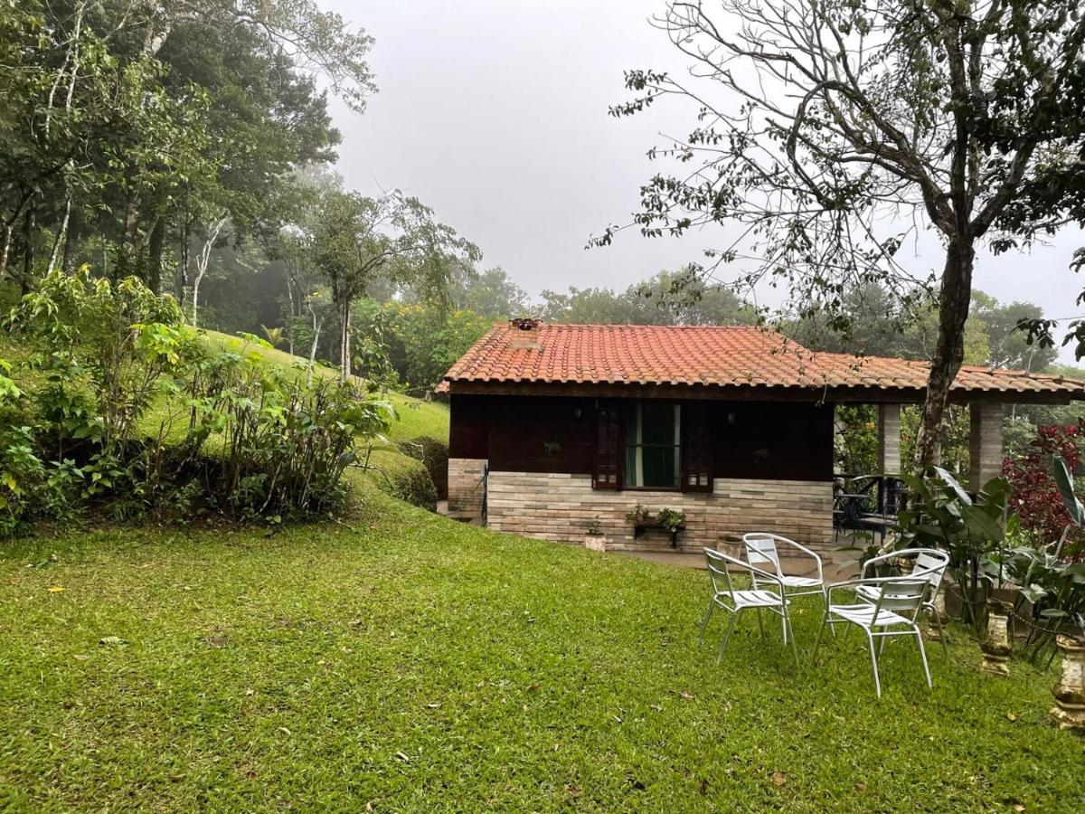 Chale Romantico , Rustico E Vista De Tirar O Folego Villa Guaramiranga Buitenkant foto
